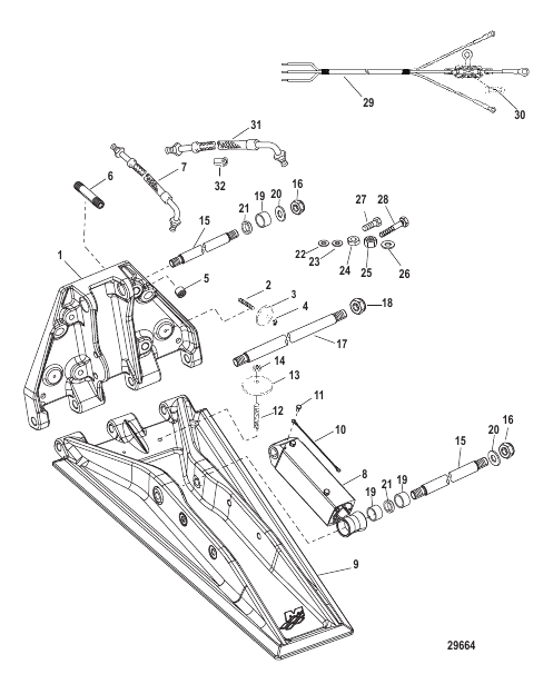 K Plane, 380S (Trim Tab without Pump) (841945A03)