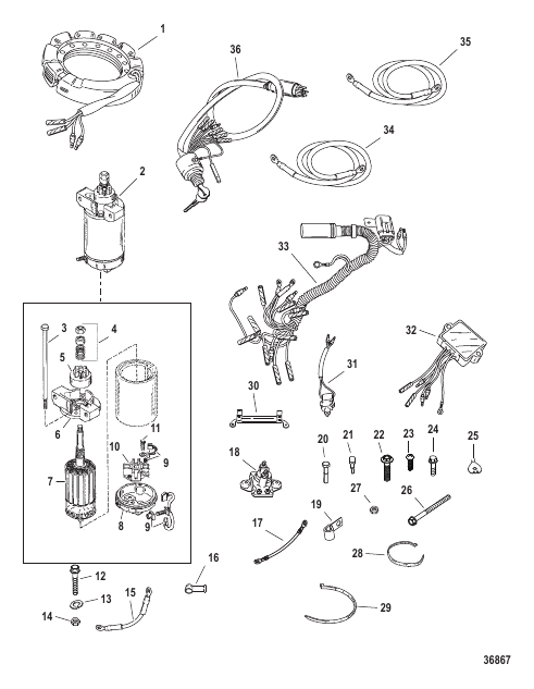 Electric Start Conversion Kit (822462A 2)