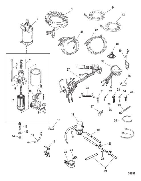 Electric Start Conversion Kit (822462A06)