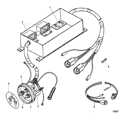 Power Trim Control Panel