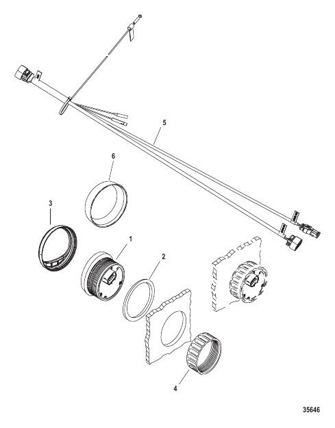 SC1000 Tachometer Kit (85 mm)