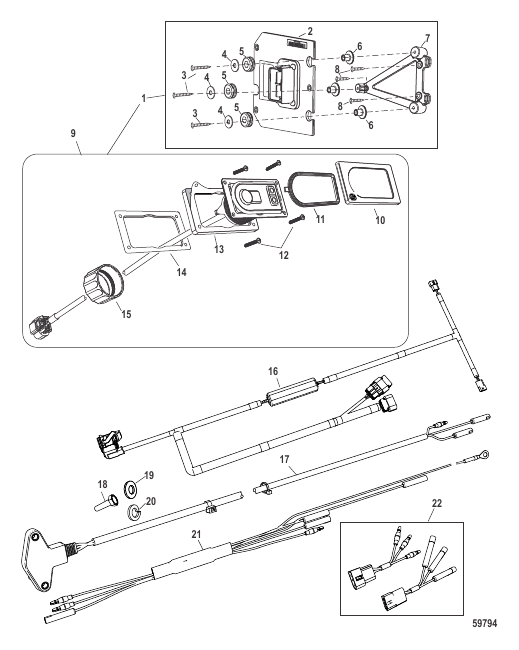 Active Trim Kit Single Engine-75/90/115 EFI FourStroke