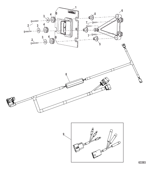 Active Trim Kit_W/O Key Pad Single Engine-F150 EFI/Optimax