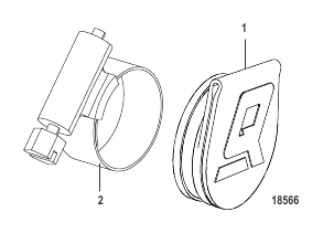 Exhaust Flange Cover Kit (3 and 4 Inch)
