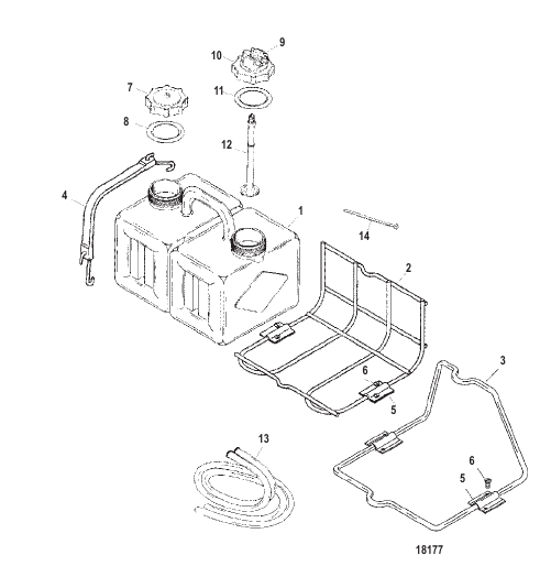 Tank Kit-Remote Oil (8742A19 / A20 / A21 / A22)
