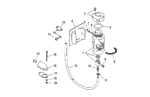 Oil Reservoir Assembly (69622A 7)