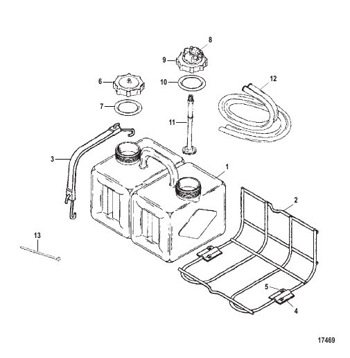 Reservoir Kit-Remote Oil (8742A15)