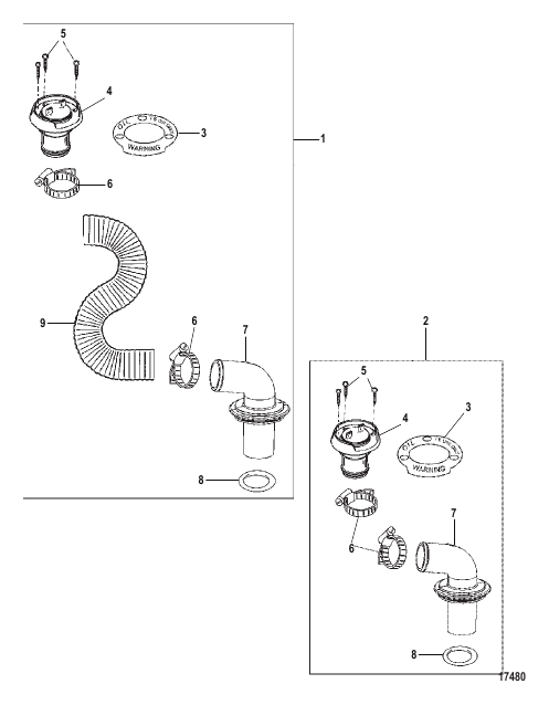 Deck Oil Fill Kit (15969A06 or 15969A07)