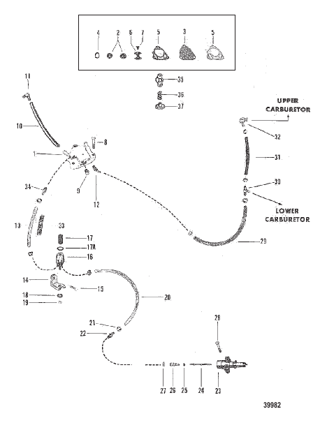 FUEL PUMP, FUEL FILTER AND FUEL LINES