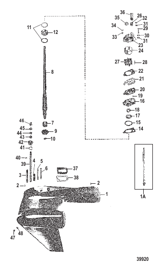 GEAR HOUSING (DRIVESHAFT)
