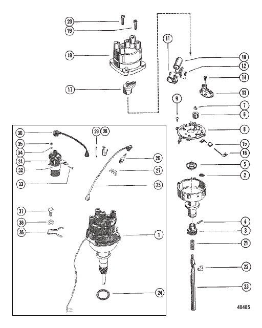 Distributor & Coil