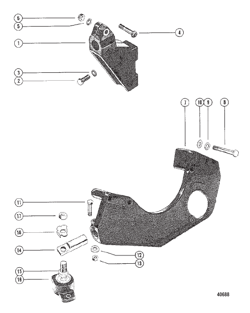Transmission & Engine Mounting (INBOARD)