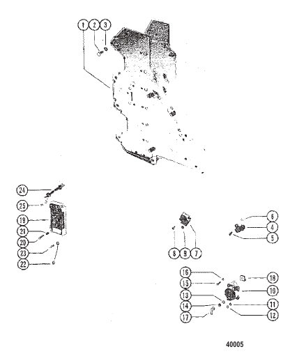 SWITCH BOX AND STARTER SOLENOID