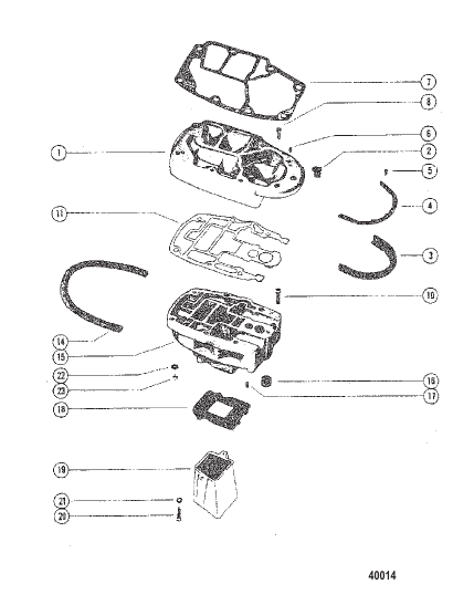 EXHAUST EXTENSION PLATE