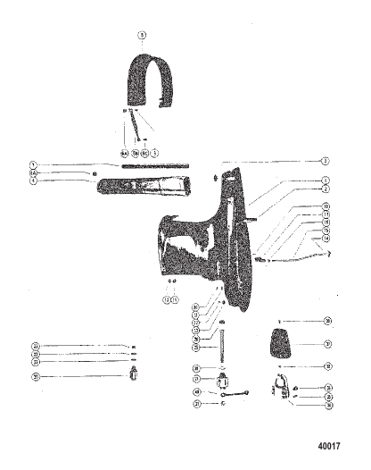 DRIVESHAFT HOUSING ASSEMBLY