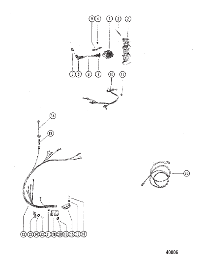 WIRING HARNESS AND IGNITION COIL