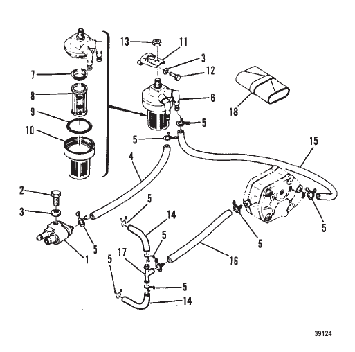FUEL LINES AND FILTER