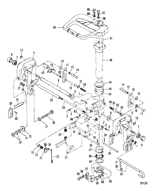 CLAMP AND SWIVEL BRACKET/REVERSE LOCK