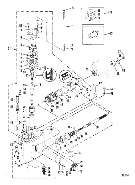 GEARHOUSING ASSEMBLY