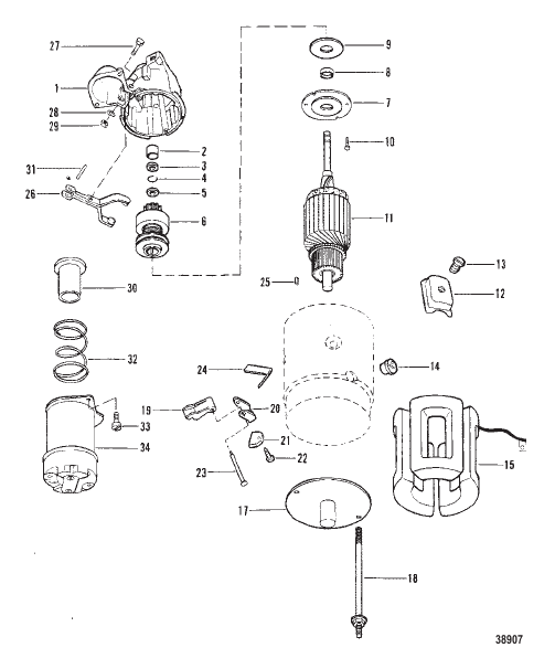 STARTER MOTOR