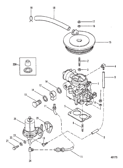 CARBURETOR AND FUEL PUMP