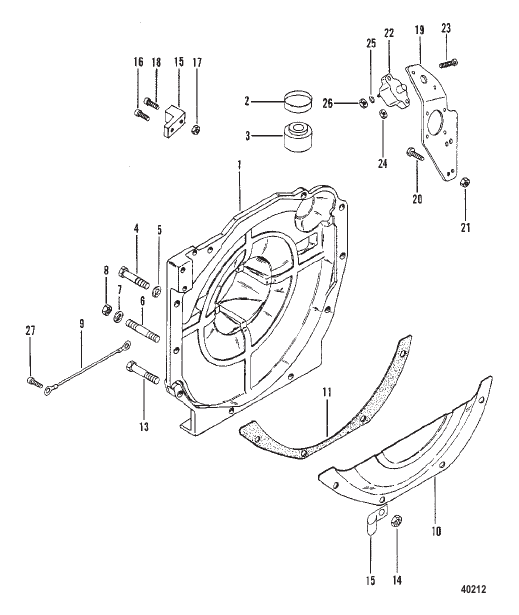 FLYWHEEL HOUSING ASSEMBLY