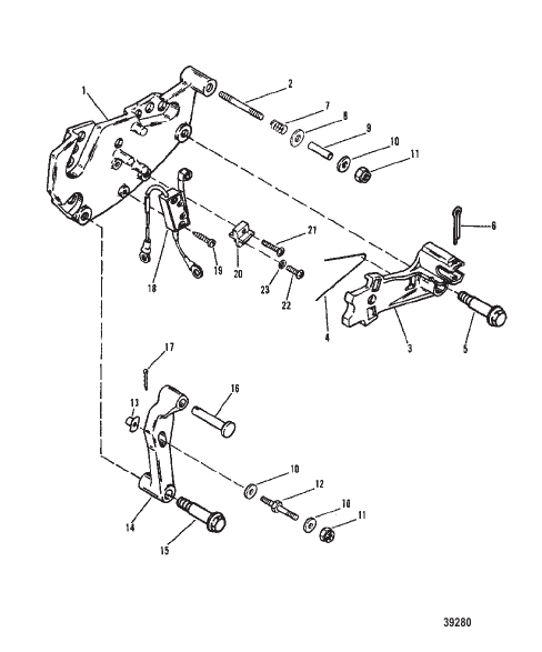 SHIFT BRACKET (NEW DESIGN)