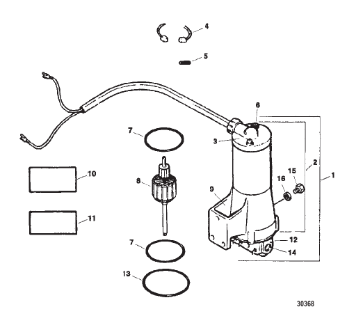 PUMP/MOTOR ASSEMBLY (F694541-2) (ID TAG # HYP-5001)