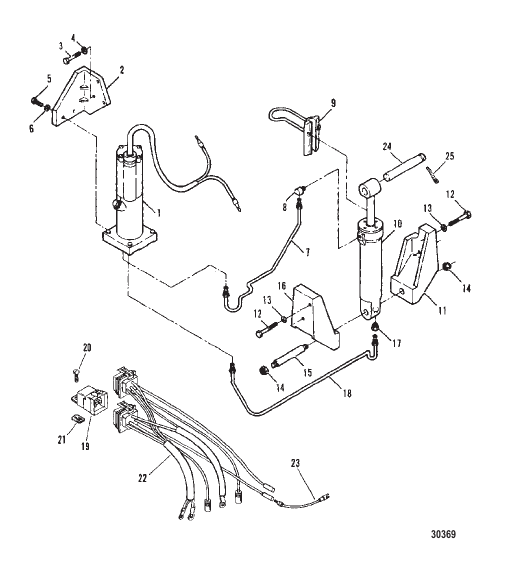 TRIM & TILT ASSEMBLY (819177A3)