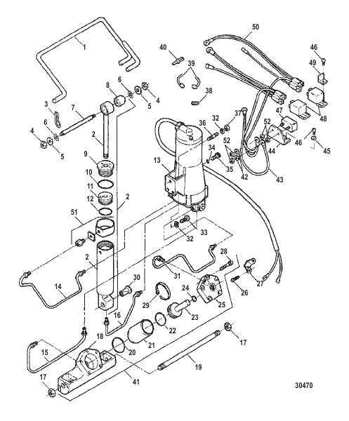 TRIM & TILT ASSEMBLY (F5H196)
