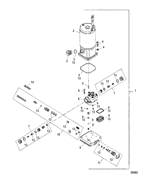 PUMP/MOTOR ASSEMBLY (809901A1)