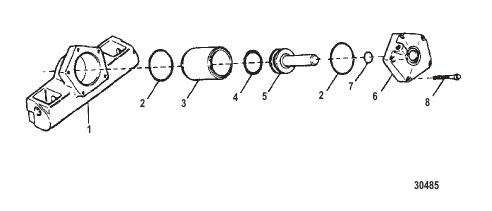 HOUSING ASSEMBLY-TRIM CYLINDER (818055A3)