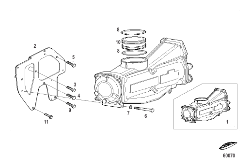 Intercooler and Mounting Hardware