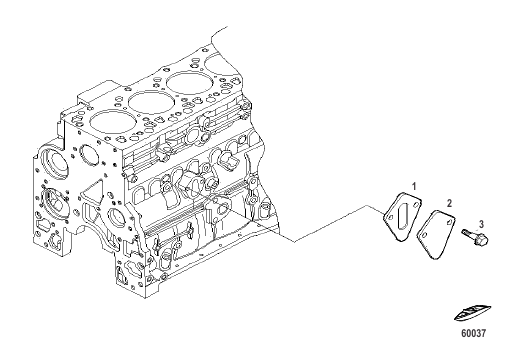 Fuel System-Pump Block Off
