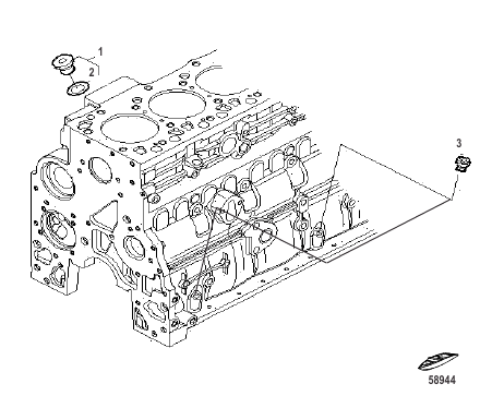 Cylinder Block Dipstick Plugs