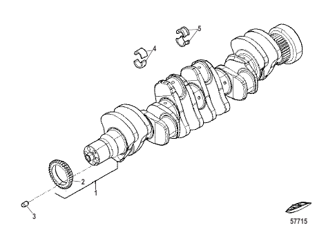Cylinder block-Crankshaft and Main Bearings
