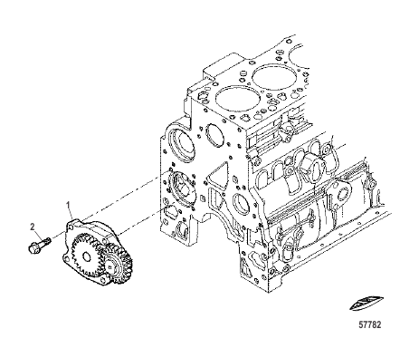 Cylinder Block-Oil Pump