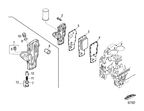 Oil System Oil Cooler