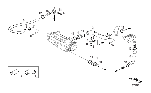 Cooling system-Hoses
