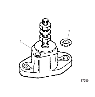 Engine Mount Base, Narrow