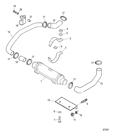 Cooling System-Oil Cooler