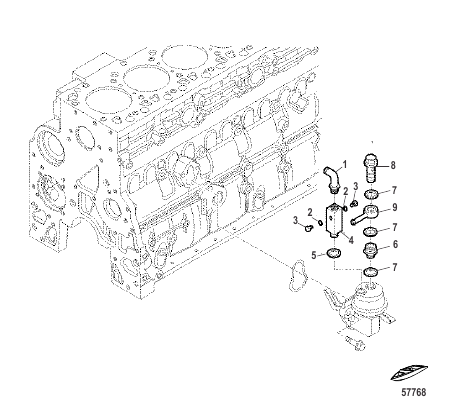 Fuel System-Mechanical Pump Fittings