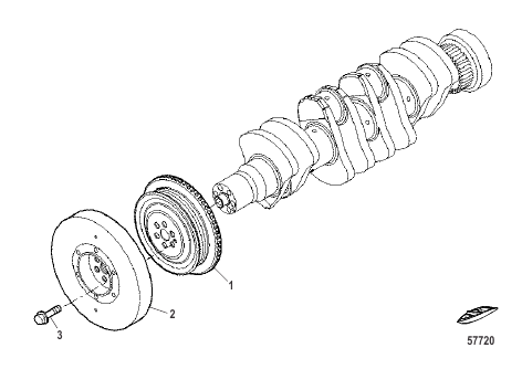 Crankshaft-Damper and Alternator Pulley