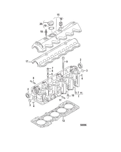 CYLINDER HEAD, COVER