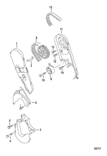 TOOTHED BELT AND COVER