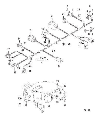 WIRING HARNESS Engine