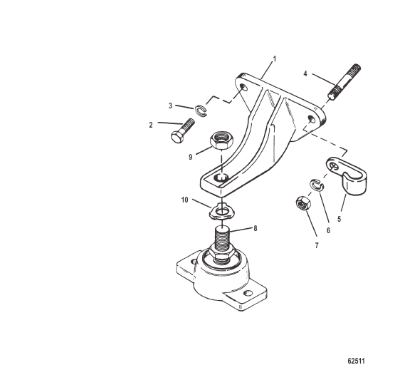 Engine Mounting (CAST BRACKET)