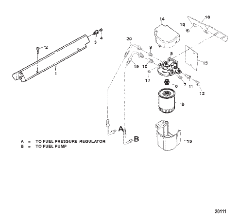 Fuel Filter and Rail