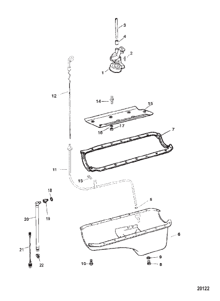 Oil Pan and Oil Pump