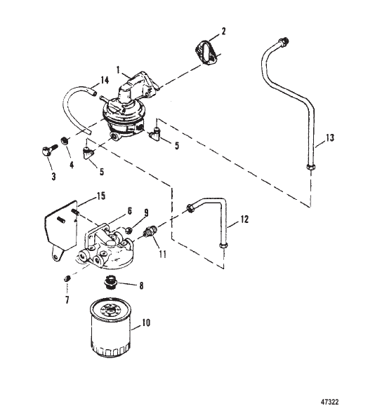 FUEL PUMP AND FUEL FILTER